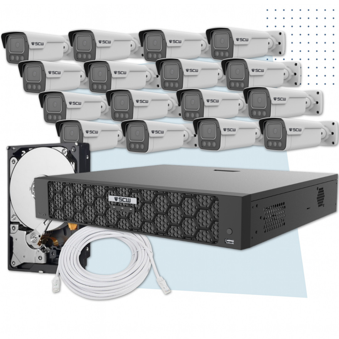 16 Camera Bullet System