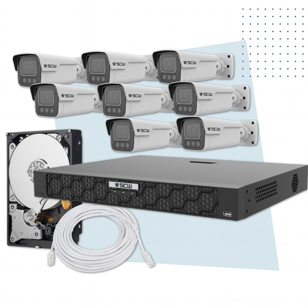 8 Camera Bullet System