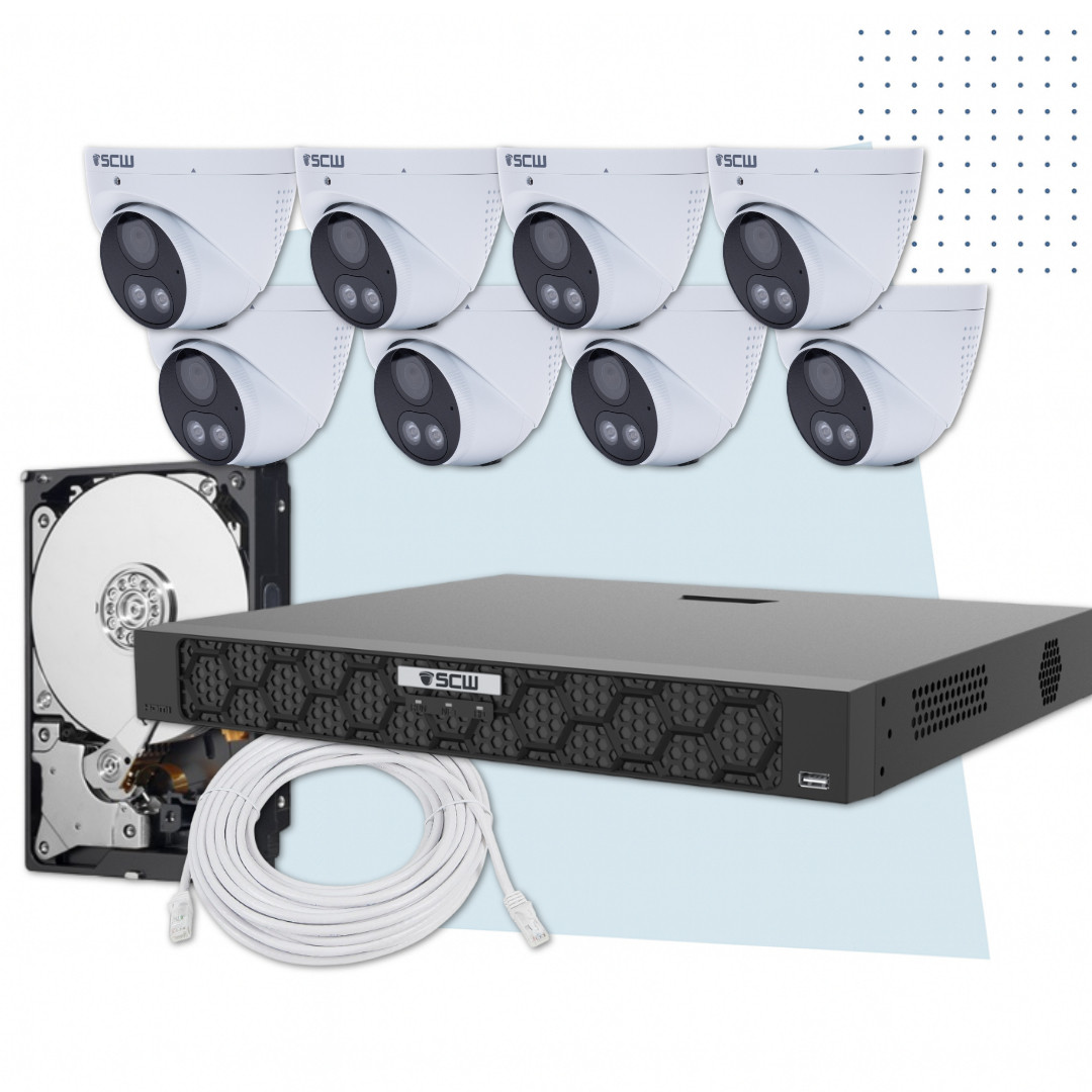 8 Camera Turret System